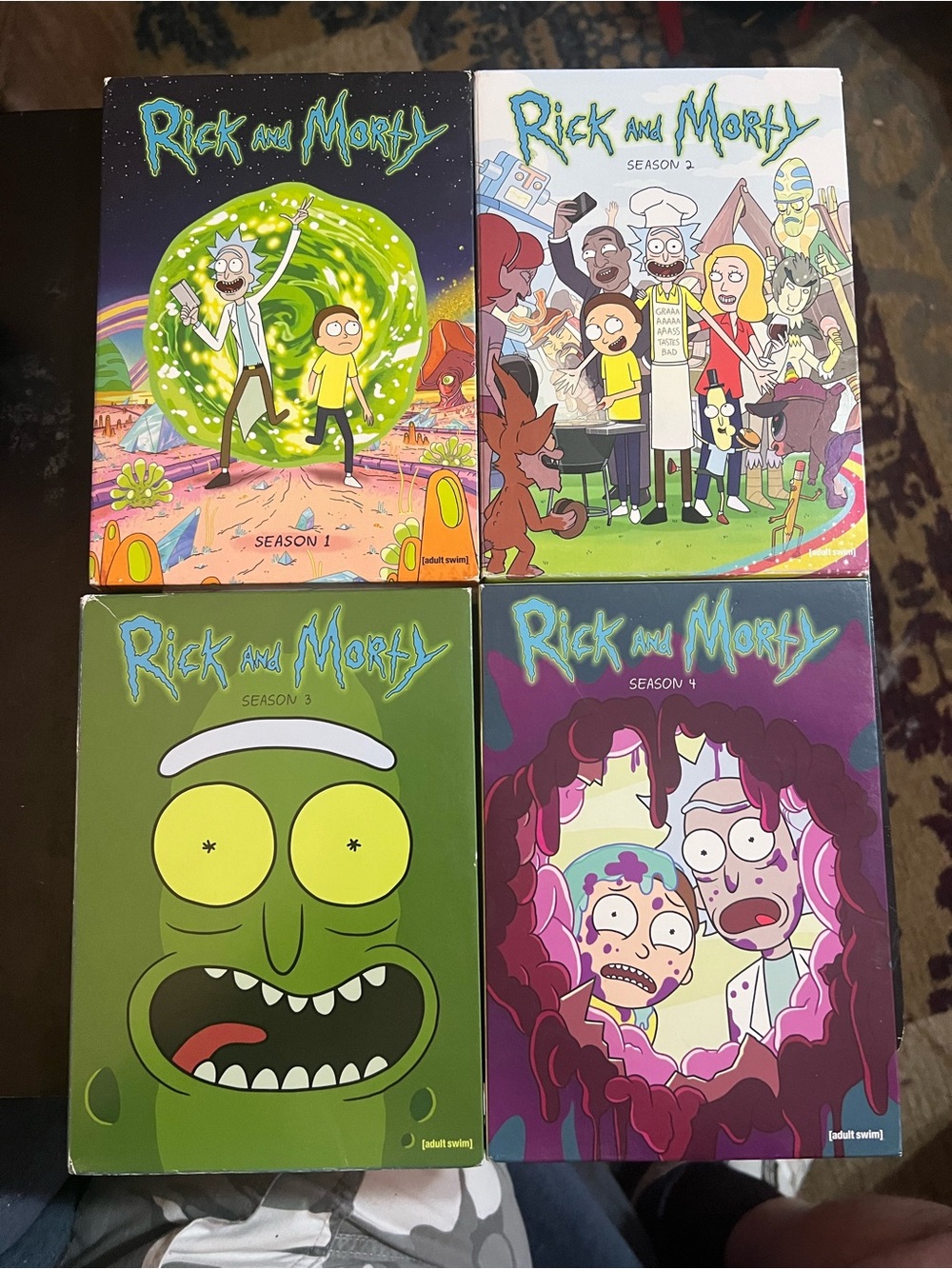 Rick and Morty - Seasons 1-4 DVD